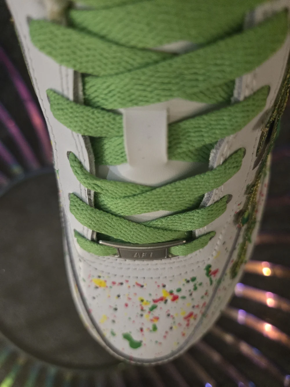 Custom NIKE Air Force 1's Size Boys 6Y New W/O Tags